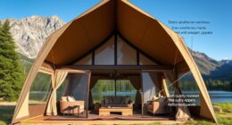 luxury durable camping tents