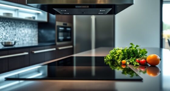 luxury induction cooktops with ventilation