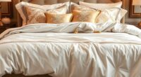 luxury king bed bedding