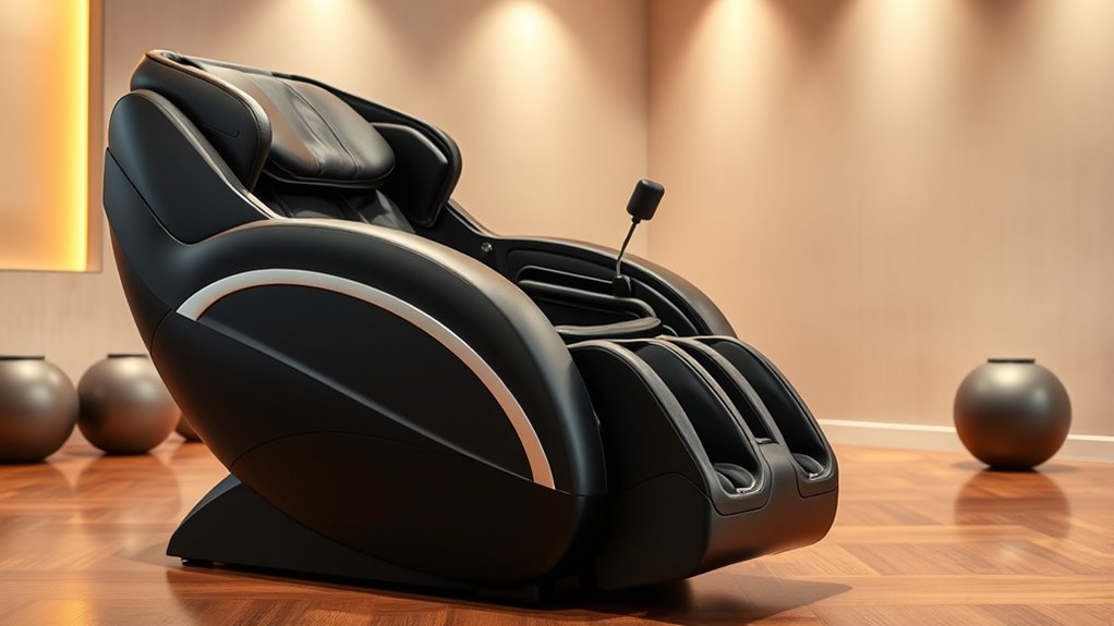luxury massage chair selection