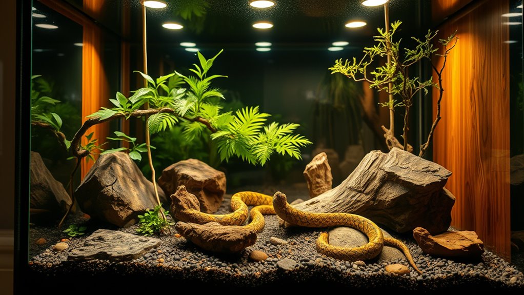luxury reptile terrarium essentials