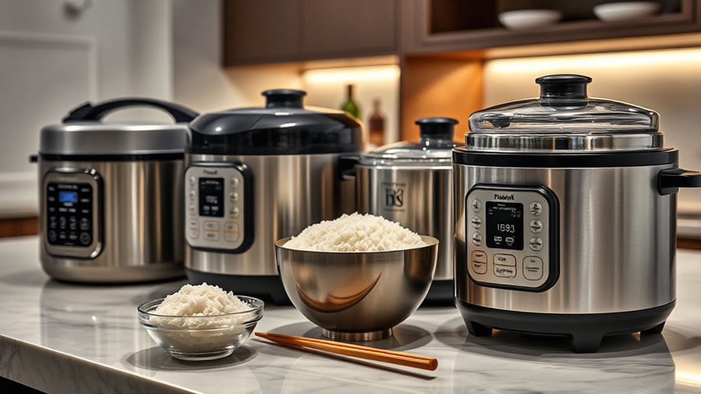 luxury rice cooker features