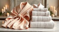 luxury spa towel sets