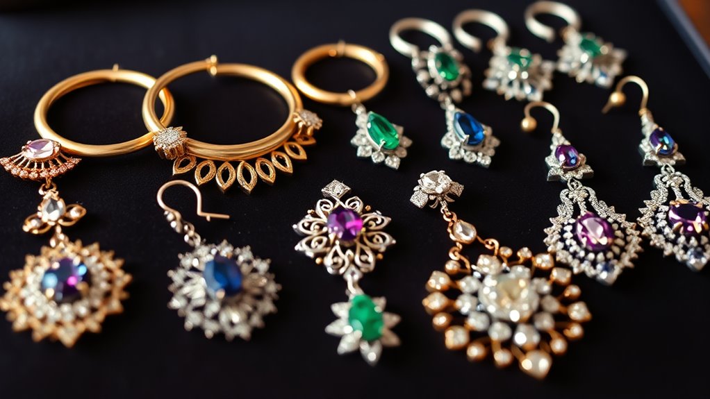 luxury statement earring collections