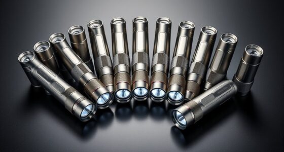 magnetic usb rechargeable flashlights