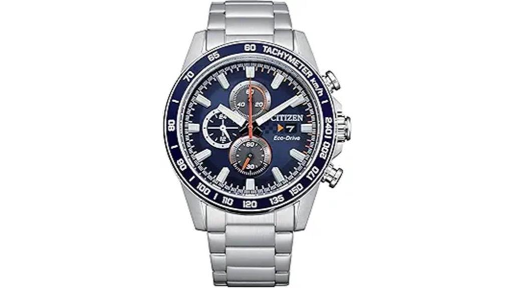 men s casual eco drive watch