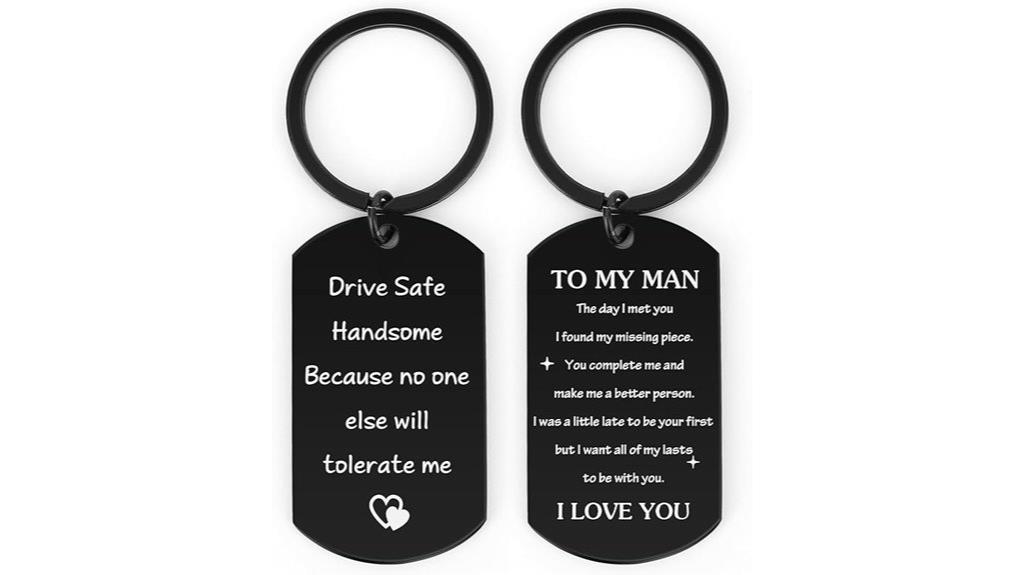 men s christmas gift keychain