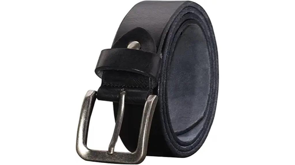 men s genuine leather belt
