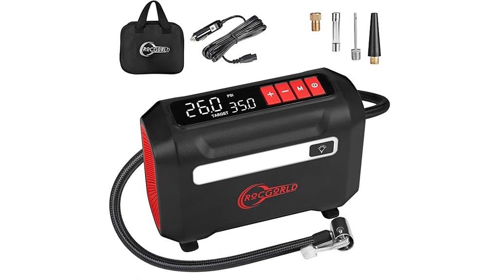mobile digital tire inflator