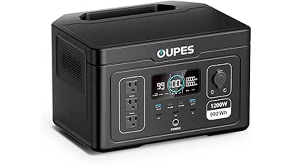 oupes 1200 portable power