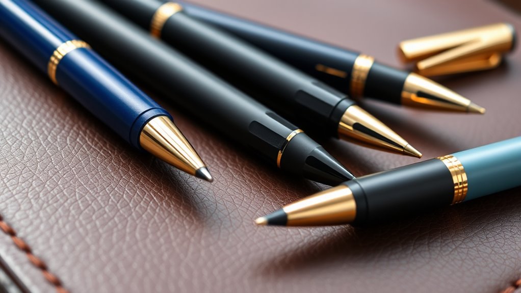 pen selection for journaling