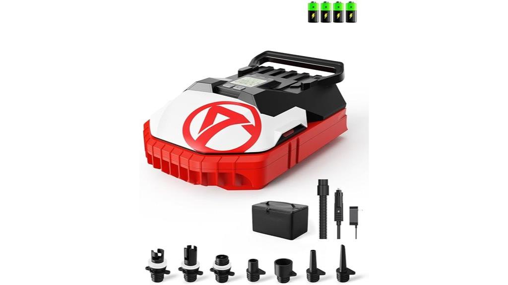 portable 4500mah air pump