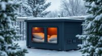 premium heated outdoor pet houses