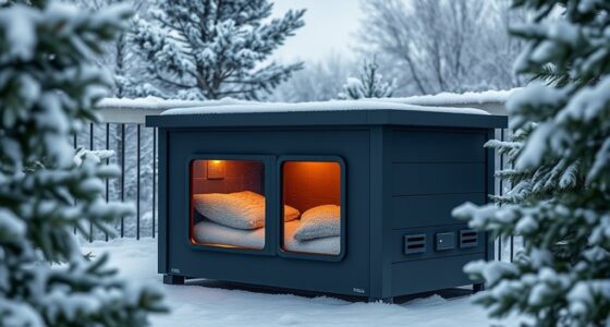 premium heated outdoor pet houses