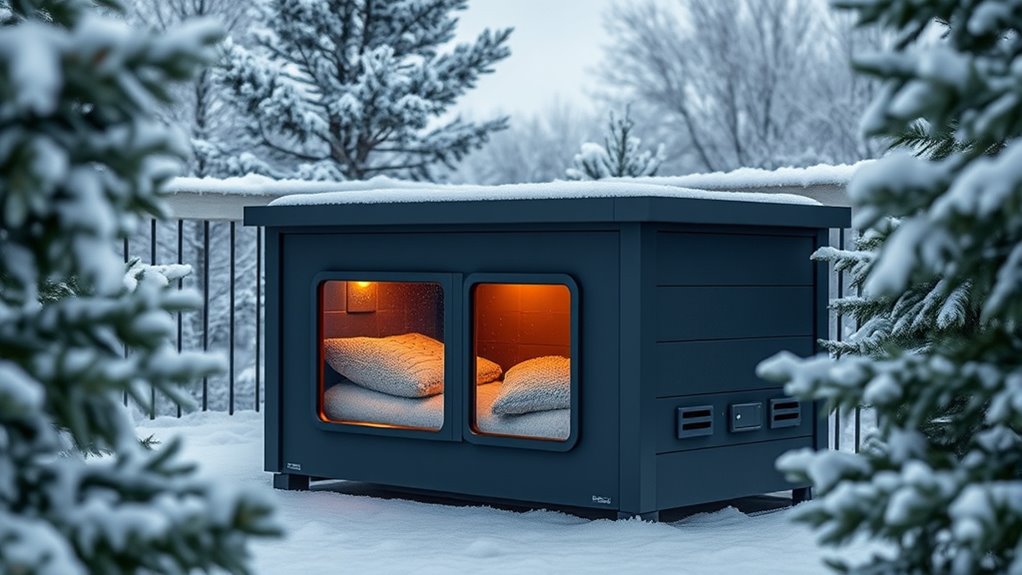 premium heated outdoor pet houses