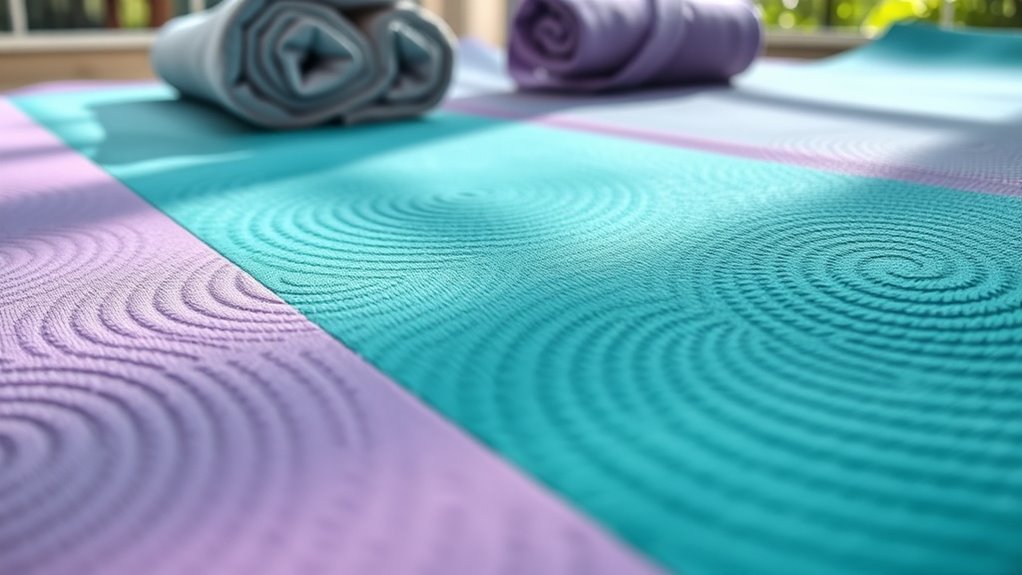 premium yoga mats with joint support