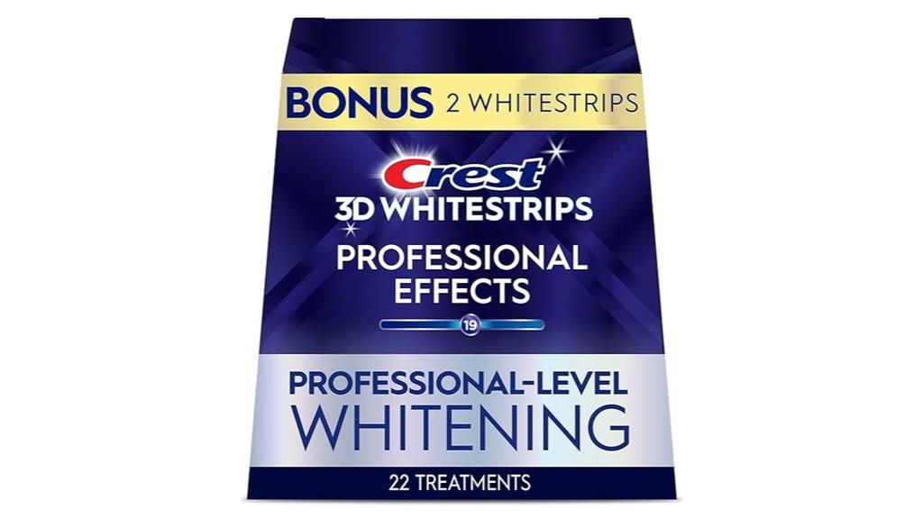 professional whitening teeth strips