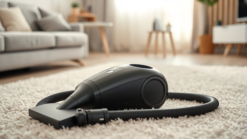 quiet powerful air filtering vacuum