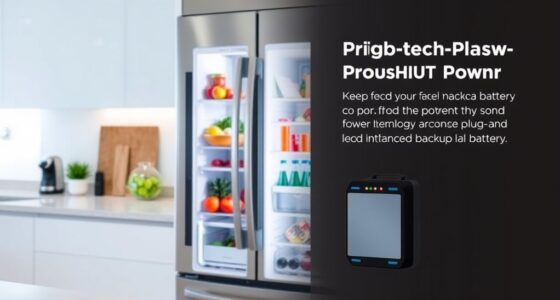 refrigerator backup battery options