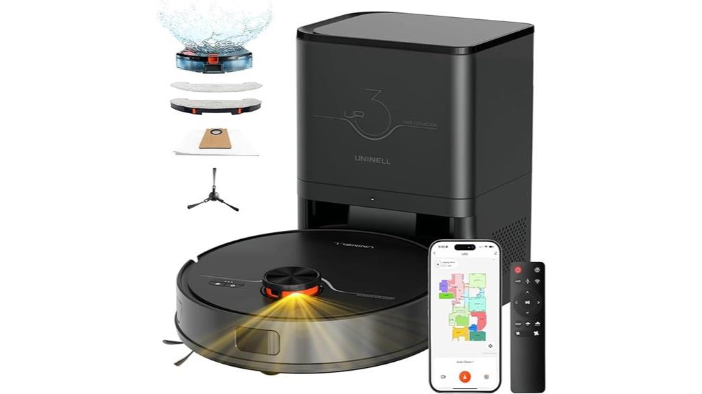 robotic vacuum with lidar