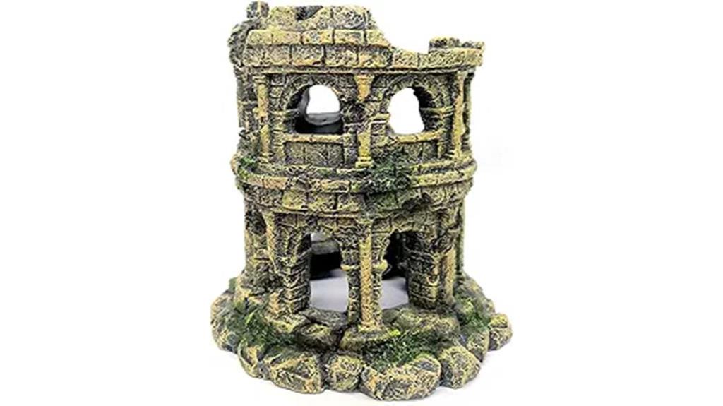 roman column aquarium decoration