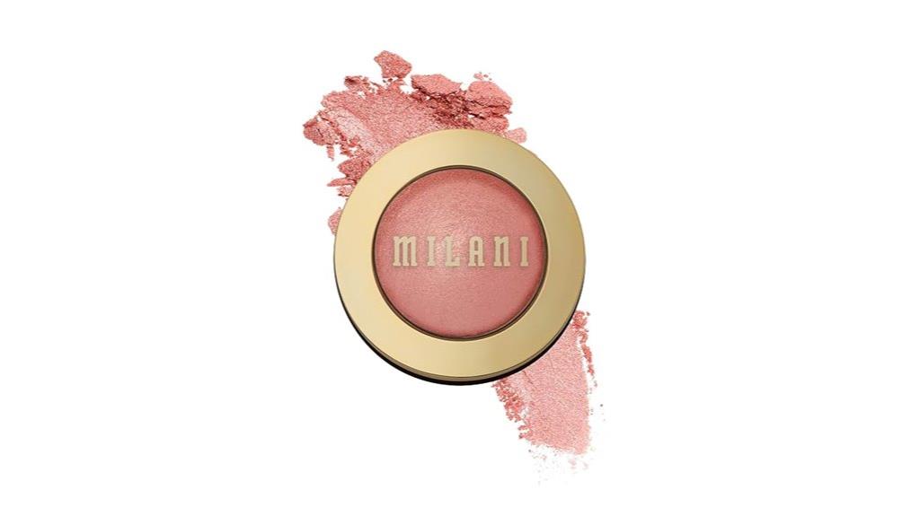 shimmering baked cheek blush