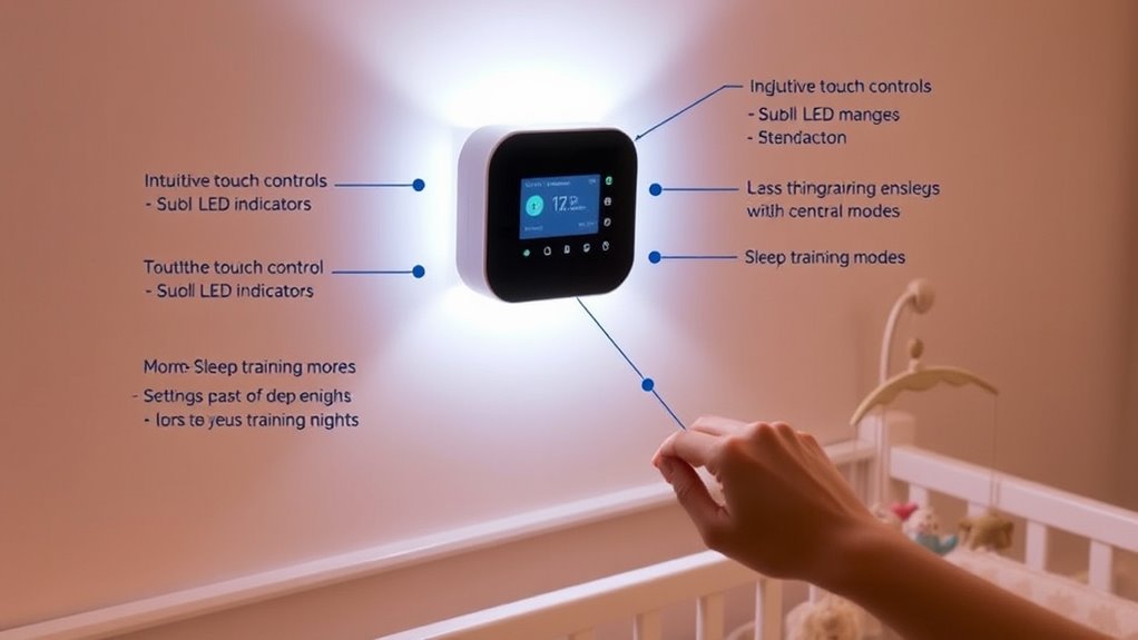 sleep friendly light features