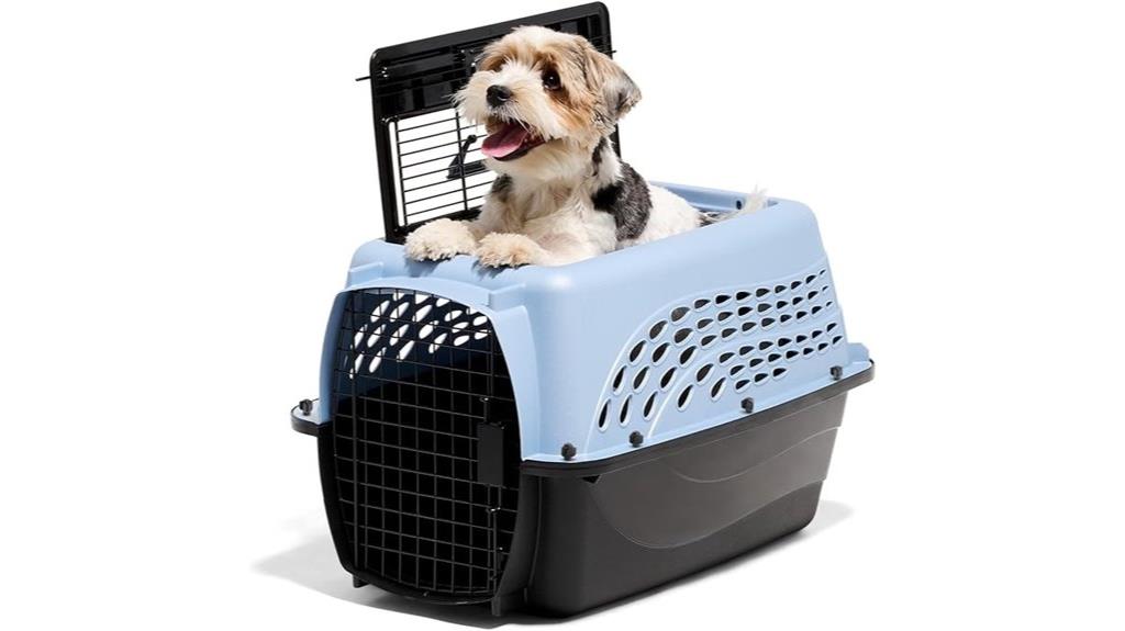 small pet plastic crate