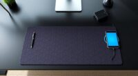 smart desk mats with wireless charging