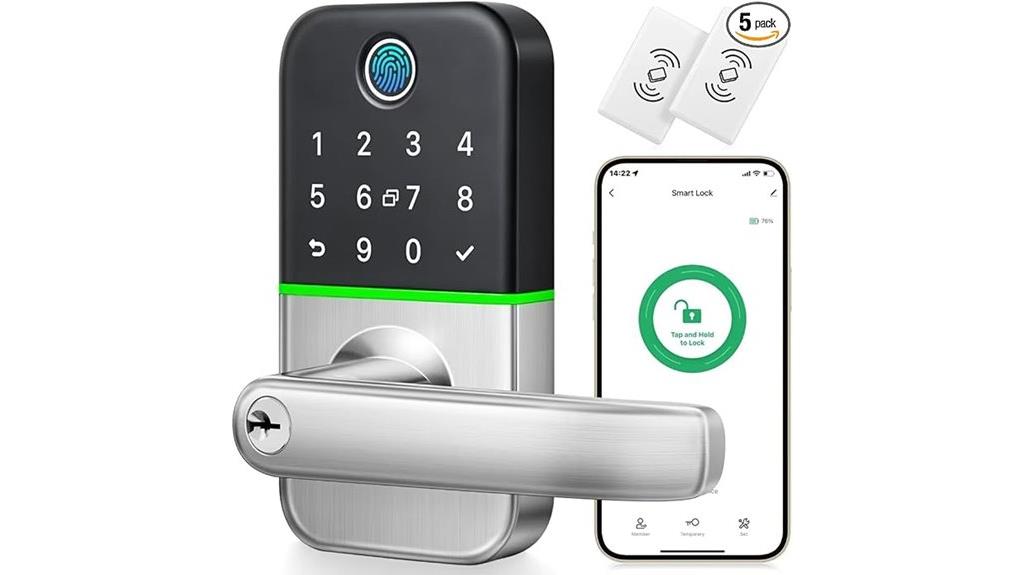 smart handleless door lock
