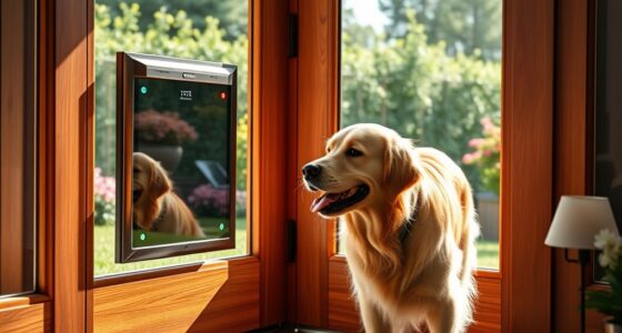 smart microchip pet doors