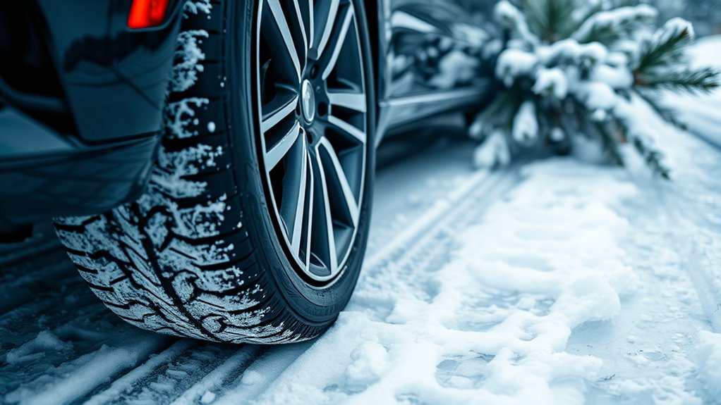 snow traction mats guide vehicles
