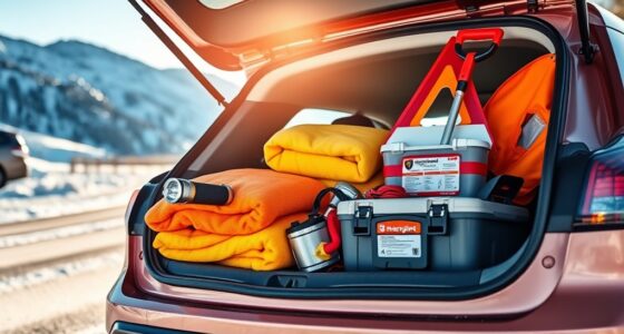 snow travel emergency kits