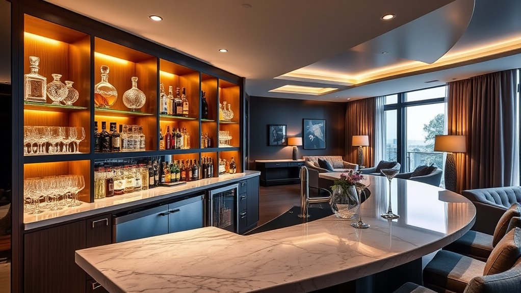 space storage lighting style