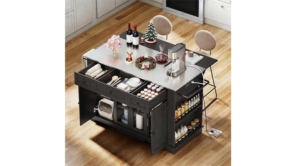 stainless steel drop leaf