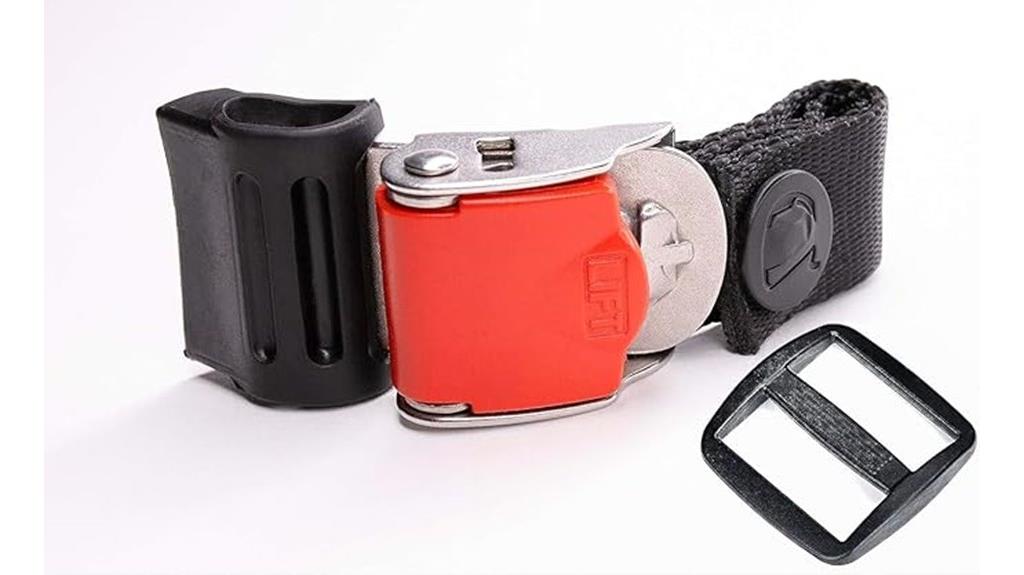 stainless steel helmet buckle