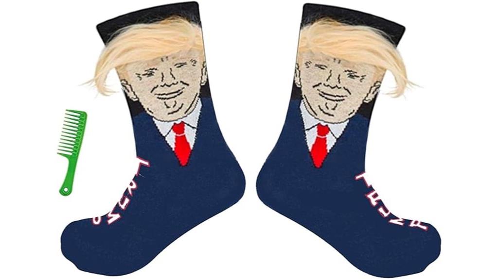 supporters funny maga socks