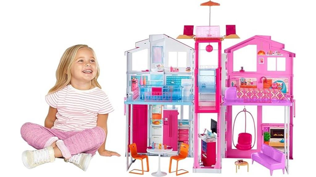three story barbie dollhouse