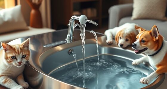 top automatic pet water fountains