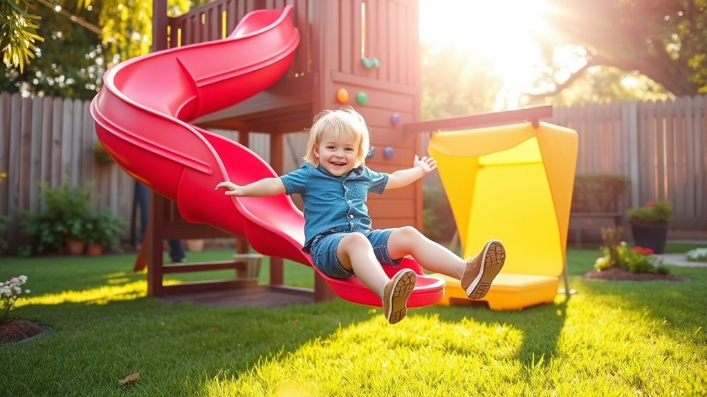 top backyard outdoor playsets