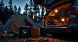 top car camping power stations