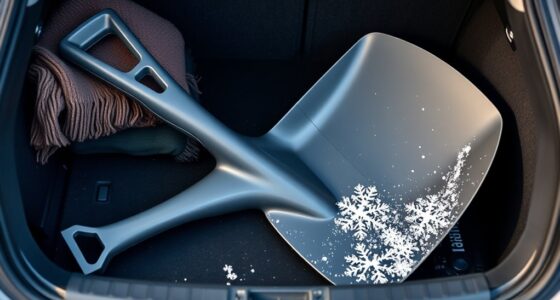 top car snow shovels