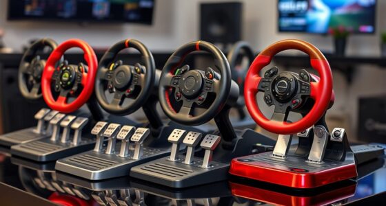 top console racing wheel sets