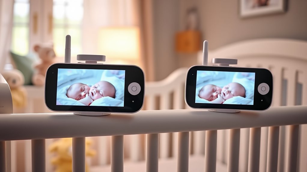top dual camera baby monitors