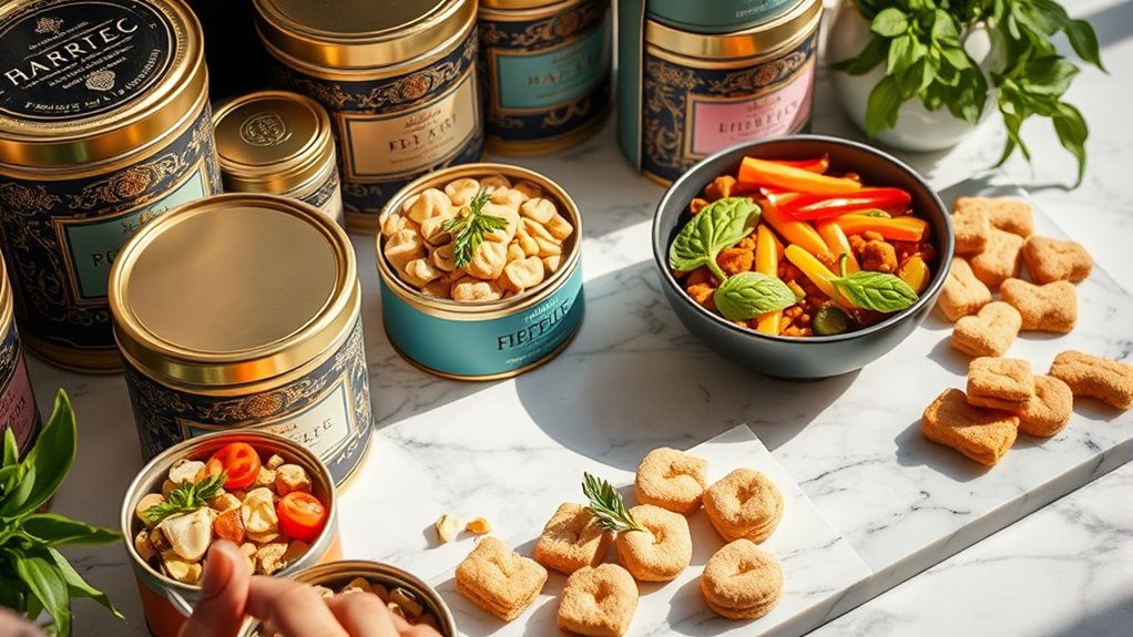 top gourmet pet food brands