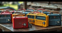 top hand crank radios