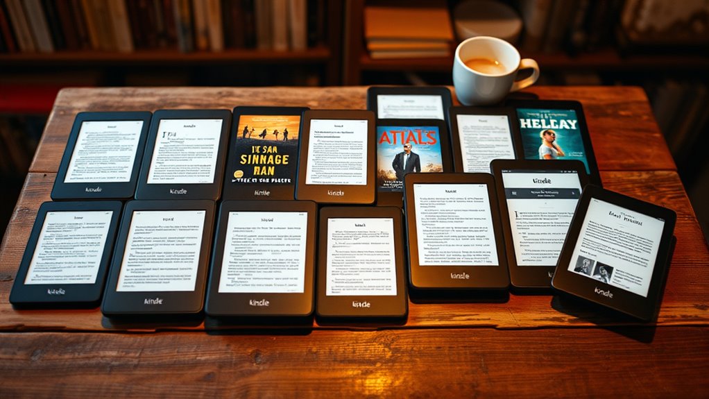 top kindle e readers 2025