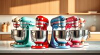 top kitchenaid mixer colors