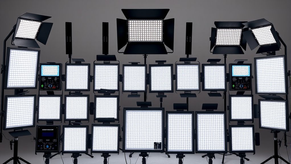 top led studio lighting
