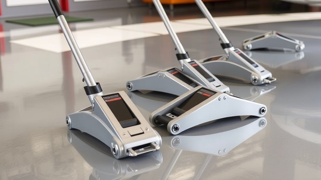 top low profile aluminum jacks